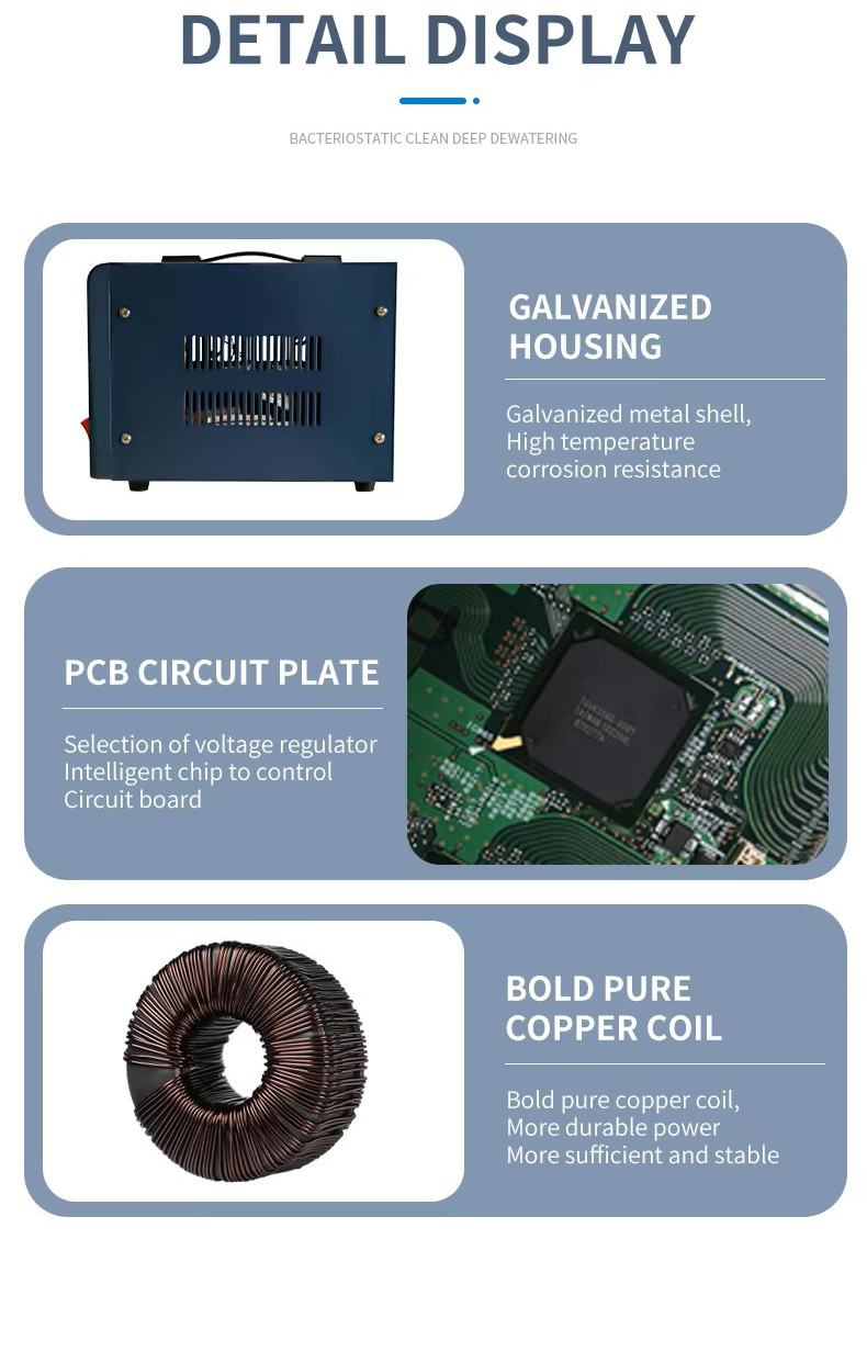 REGULADOR ESTABILIZADOR DE VOLTAJE HEYA SDR PLUS 3 KVA / 1800 WATTS - Imagen 7