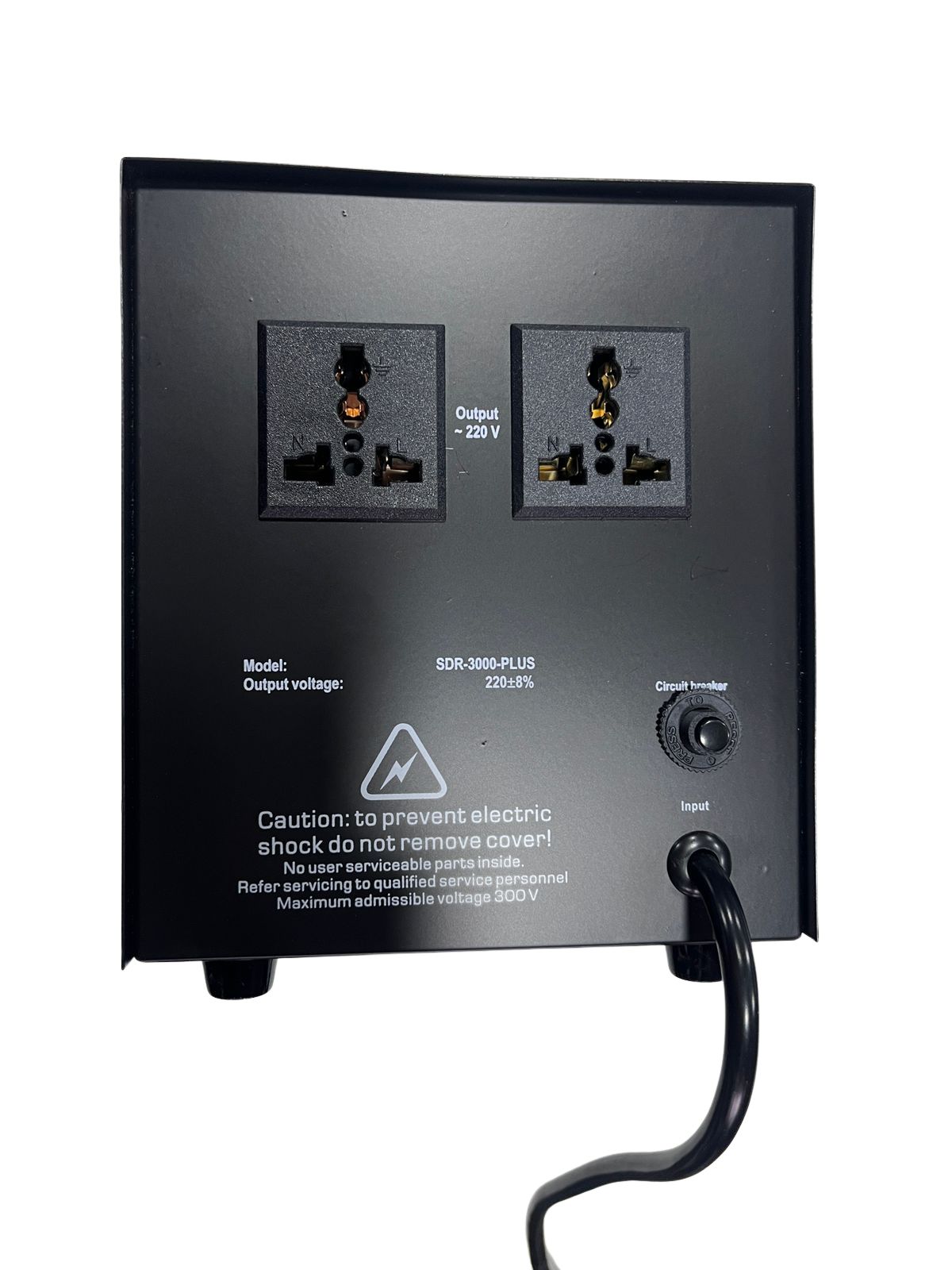 REGULADOR ESTABILIZADOR DE VOLTAJE HEYA SDR PLUS 3 KVA / 1800 WATTS - Imagen 2